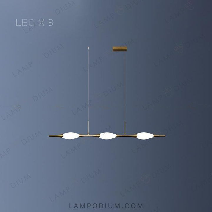 Linear, row luminaire FAME B LONG