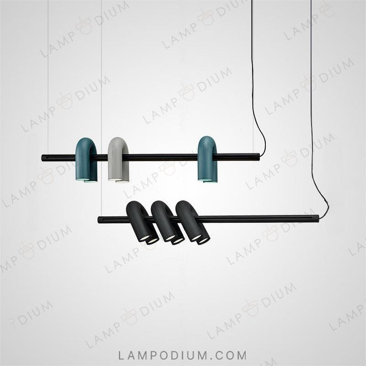 Linear, row luminaire FANNY LONG