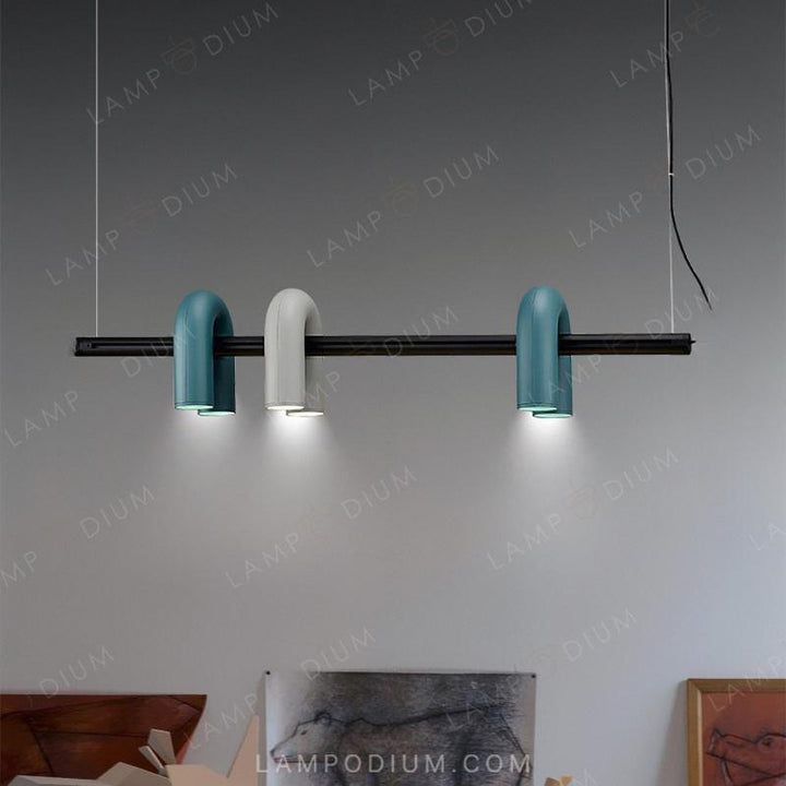 Linear, row luminaire FANNY LONG