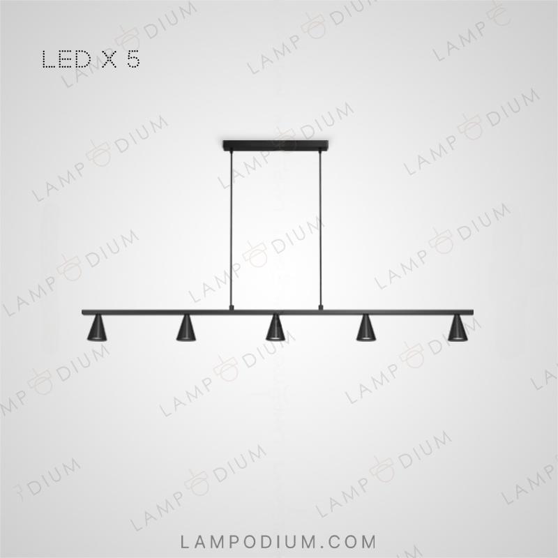 Linear, row luminaire FARLAND LONG