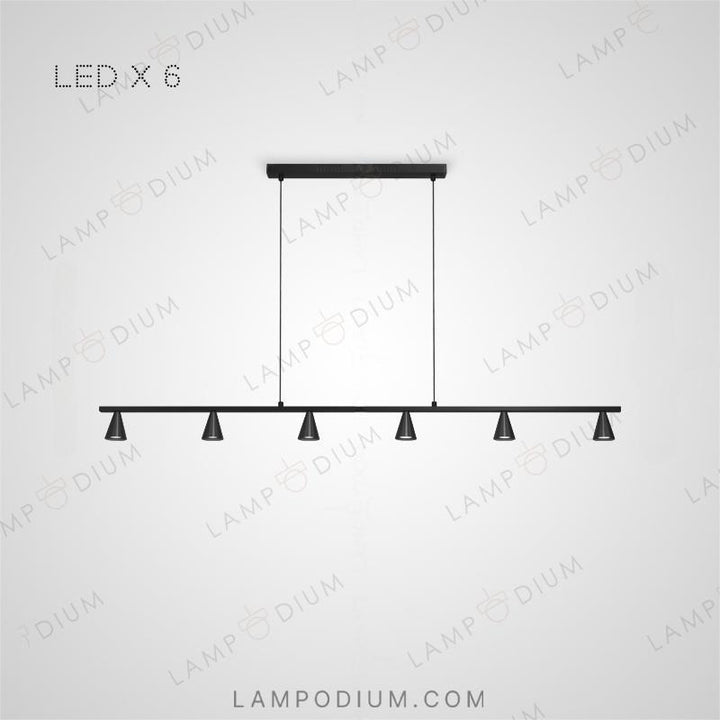 Linear, row luminaire FARLAND LONG