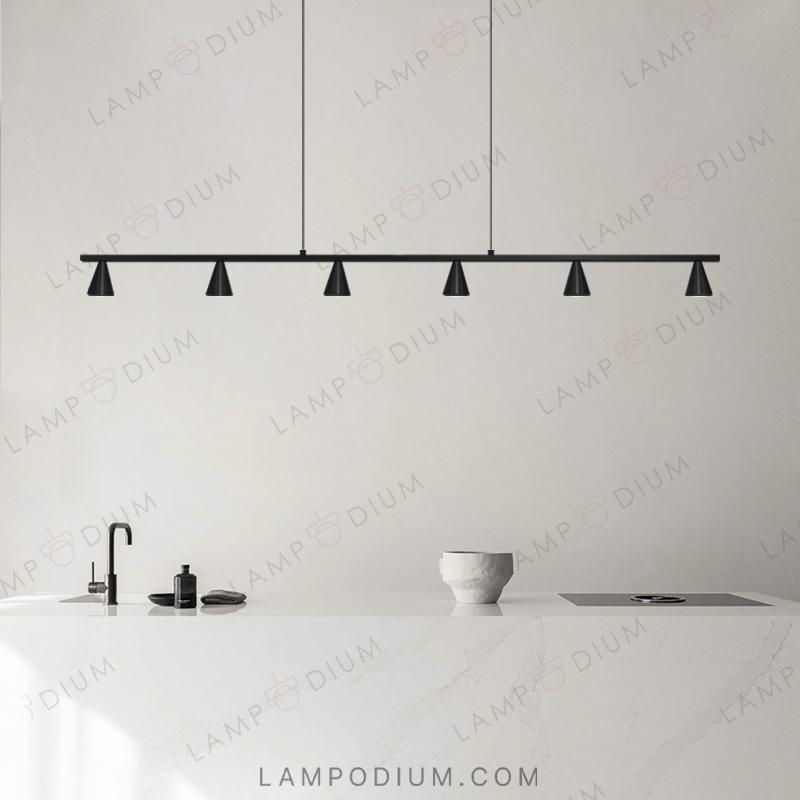 Linear, row luminaire FARLAND LONG