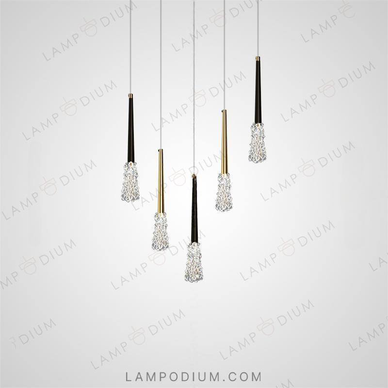 Hanging light fixture FIAL C LUX