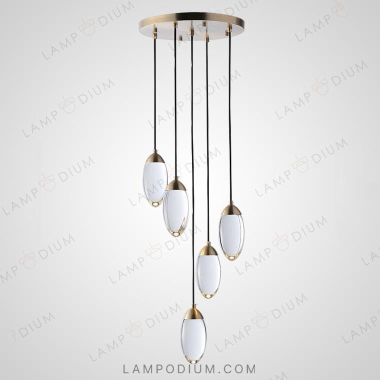 Ready combination of lamps FIERA 5