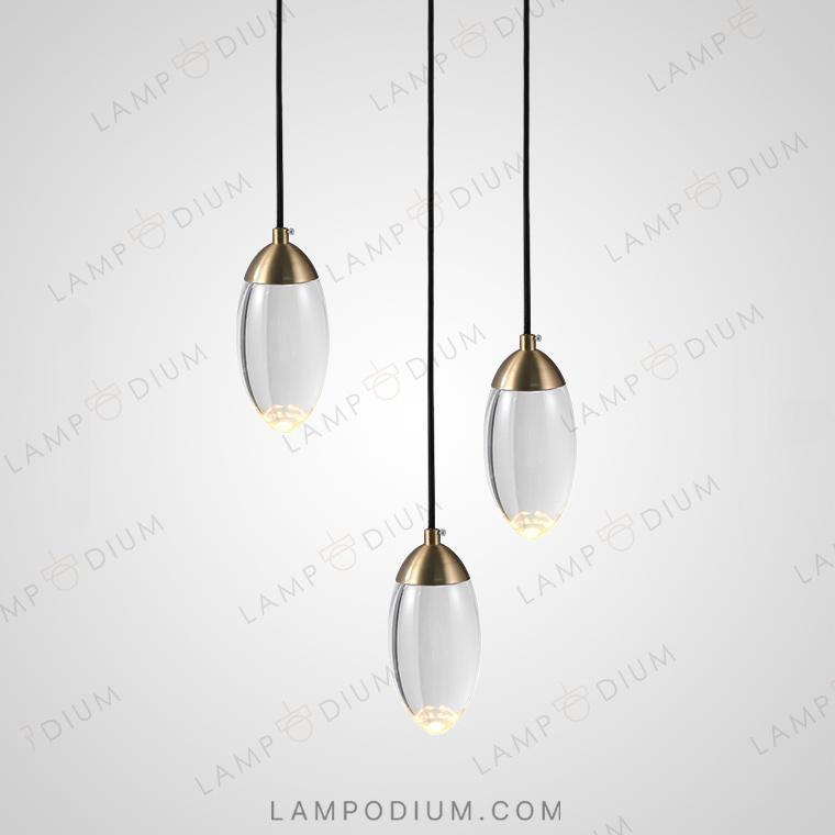 Pendant light FIERA