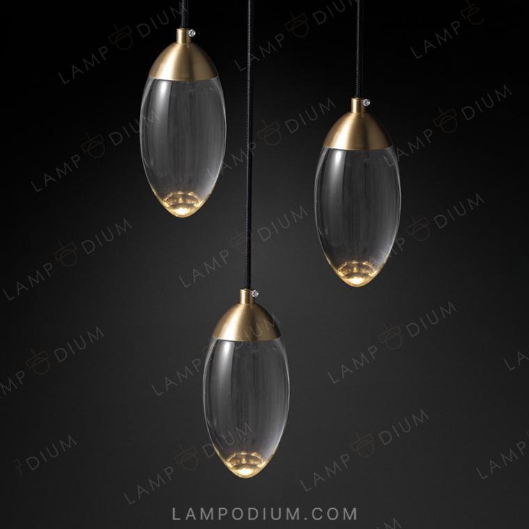 Pendant light FIERA