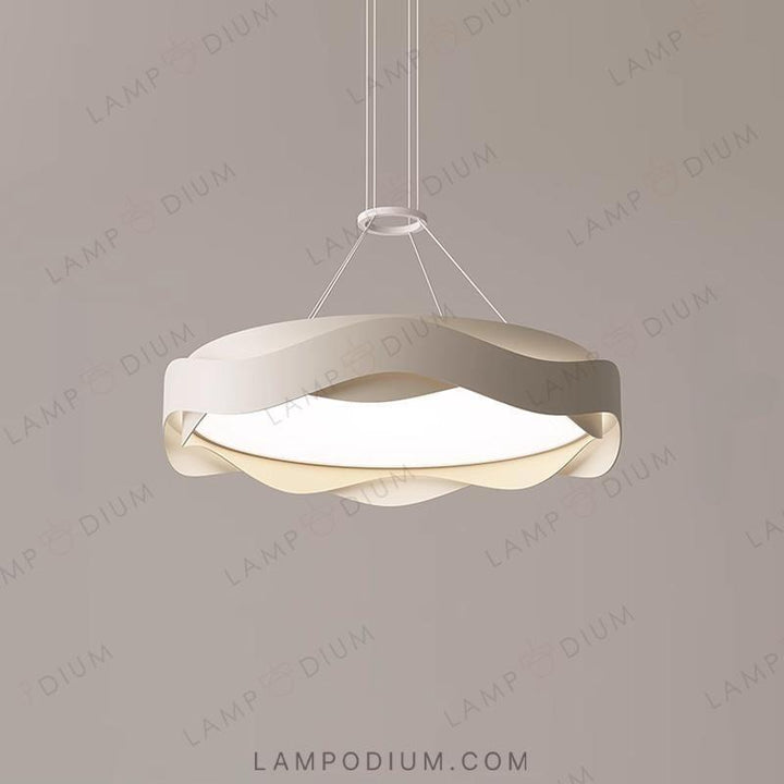 Circular chandeliers and lamps FINIAN