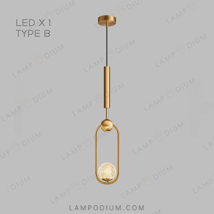 Hanging lamp FINNUR BALL