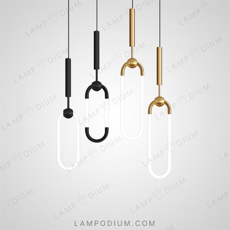 Ready combination of lighting fixtures FINNUR DUO