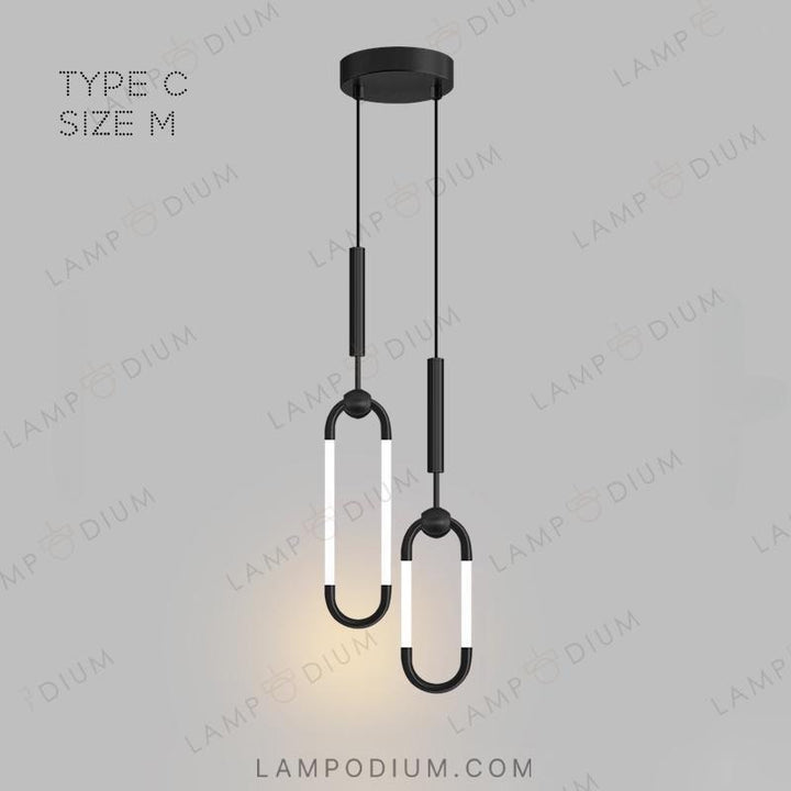 Ready combination of lighting fixtures FINNUR DUO