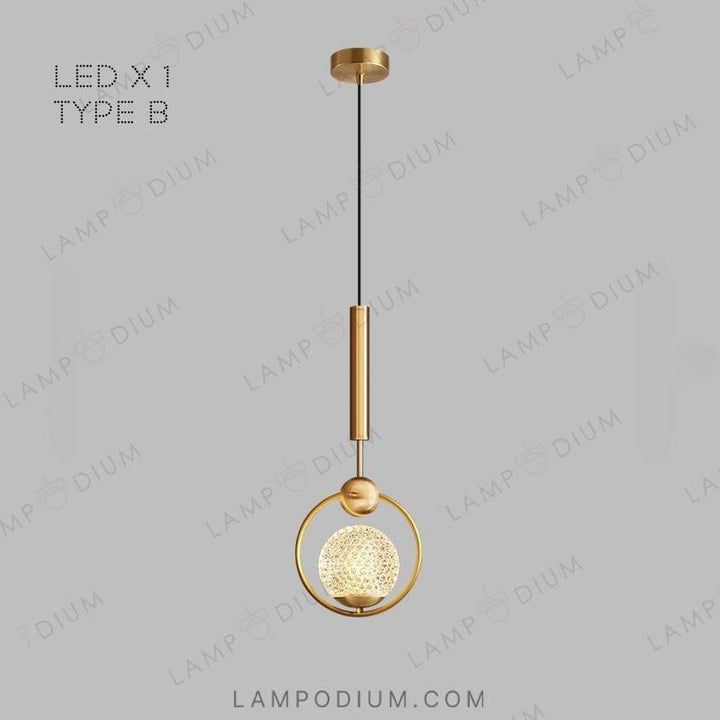 Pendant light FINNUR R BALL