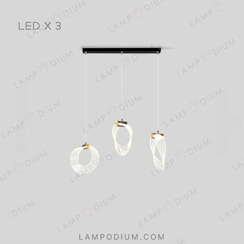 Ready lighting fixture combination FLAVIUS