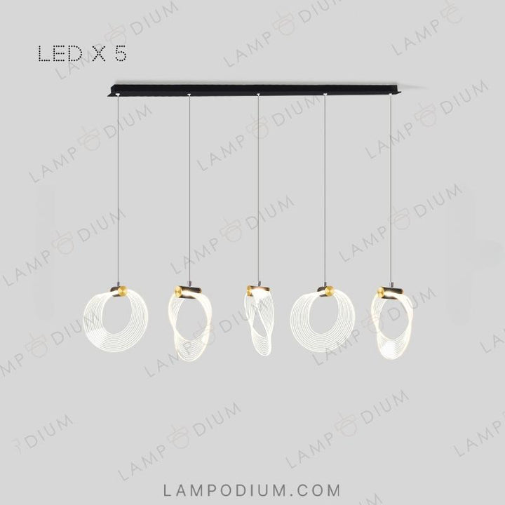 Ready lighting fixture combination FLAVIUS