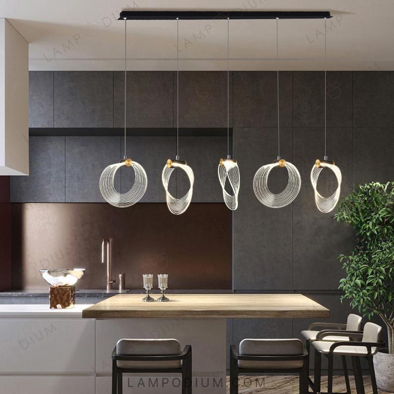 Ready lighting fixture combination FLAVIUS