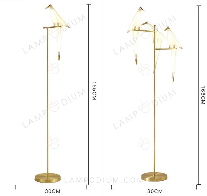 Floor lamp BIRDS ORIGINAL A 1