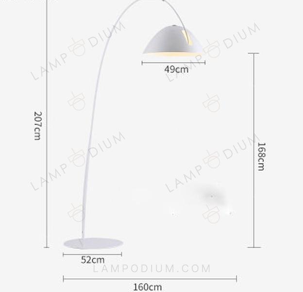 Floor lamp LUCERNAIA