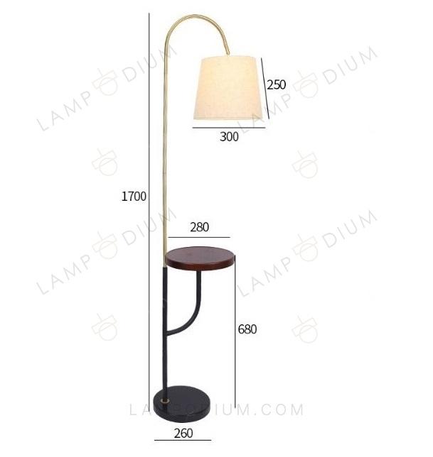 Floor lamp ARABESQUE