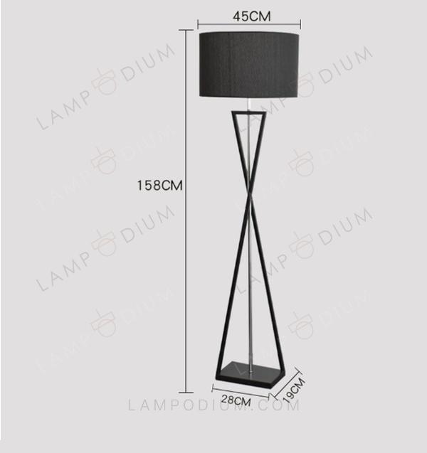 Floor lamp RUTA