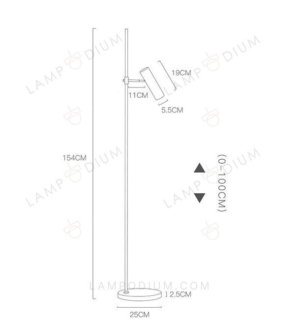 Floor lamp LOFT A