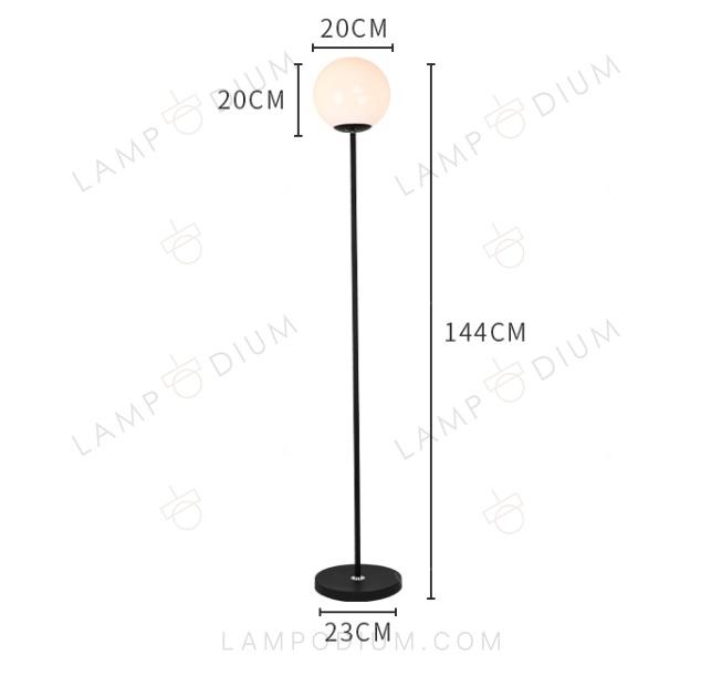 Floor lamp HEAD LUMINA