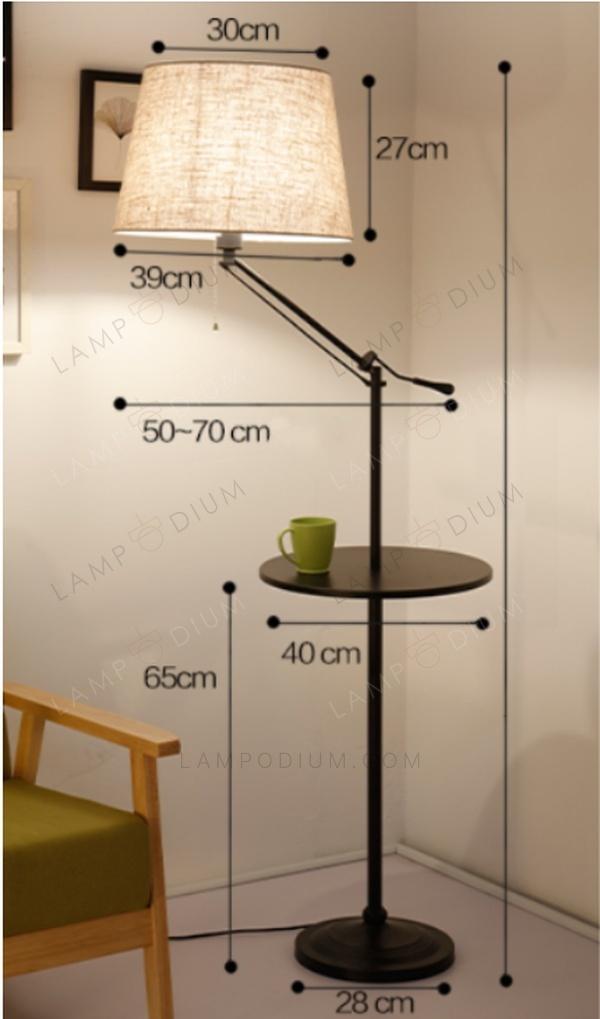 Floor lamp PLOTO