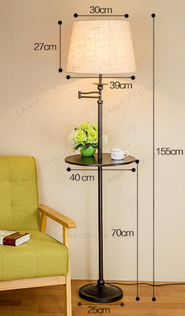 Floor lamp PLOTO