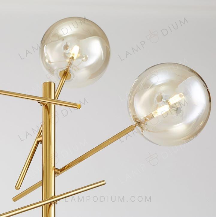 Floor lamp SPERA TRASPARENTE