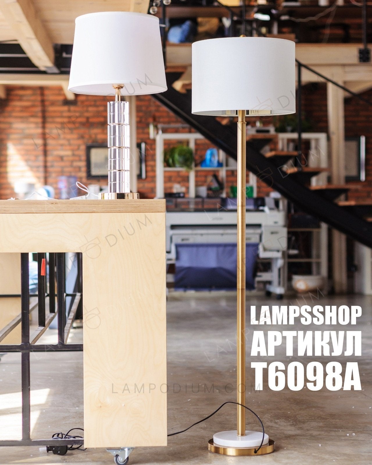 Floor lamp RAYX