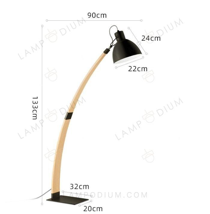 Floor lamp ASCOLTA