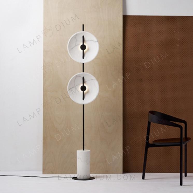 Floor lamp DOPPIO VITE