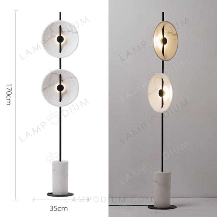 Floor lamp DOPPIO VITE