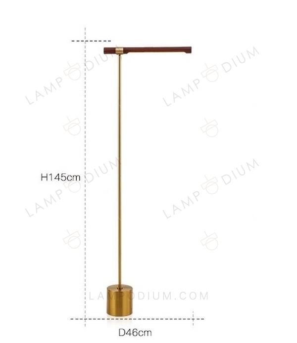 Floor lamp MAZZARDO