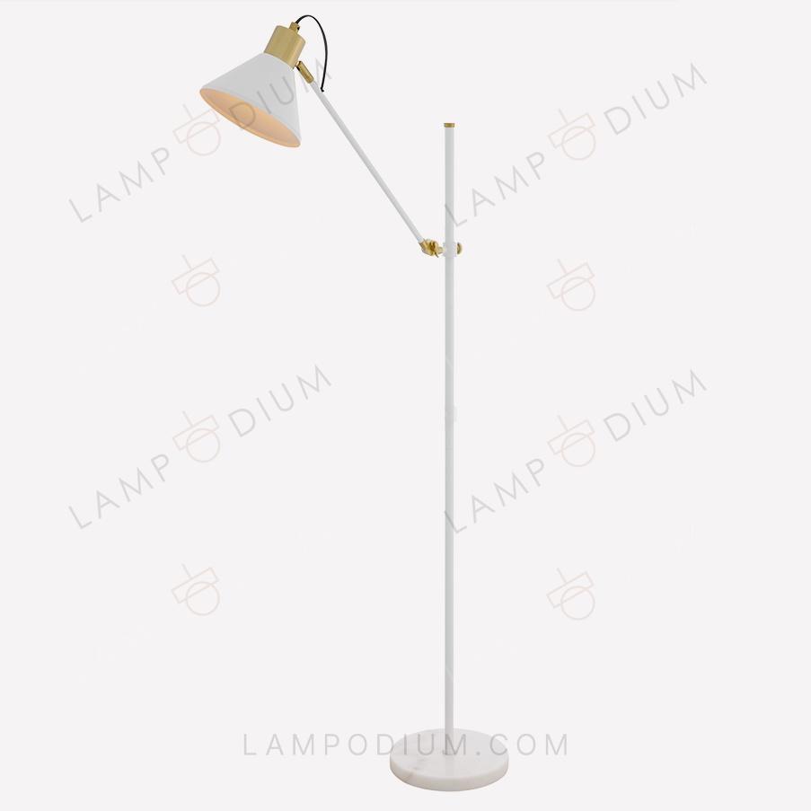 Floor lamp SEMPLICE BIANCO ALTO