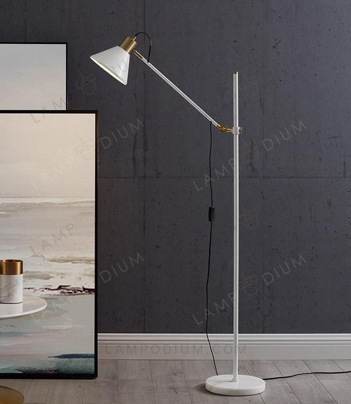 Floor lamp SEMPLICE BIANCO ALTO