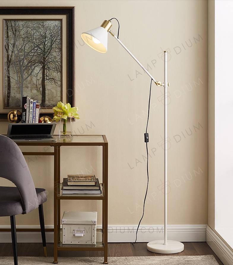 Floor lamp SEMPLICE BIANCO ALTO