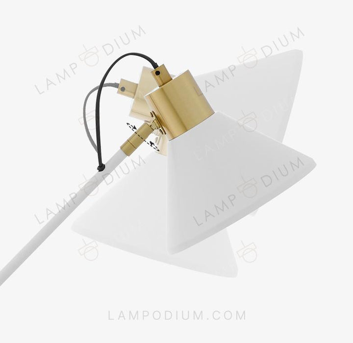 Floor lamp SEMPLICE BIANCO ALTO