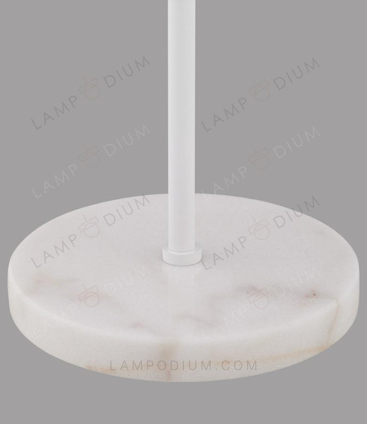 Floor lamp SEMPLICE BIANCO ALTO