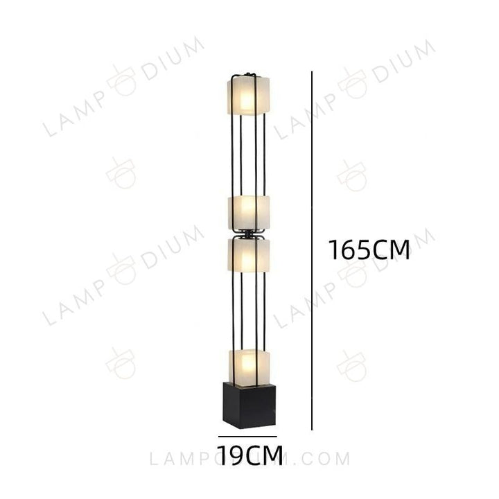 Floor lamp LAYERING B