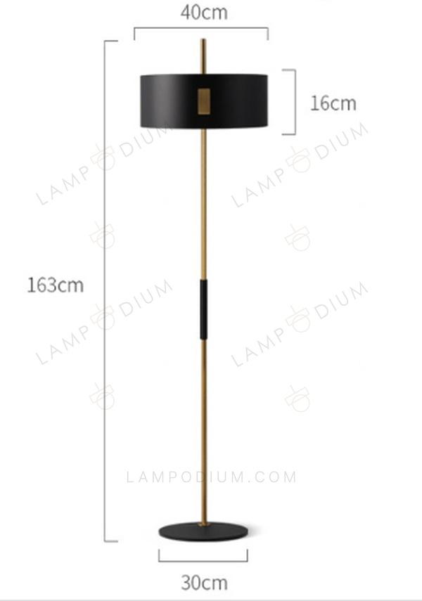 Floor lamp BISSNES COMFORT