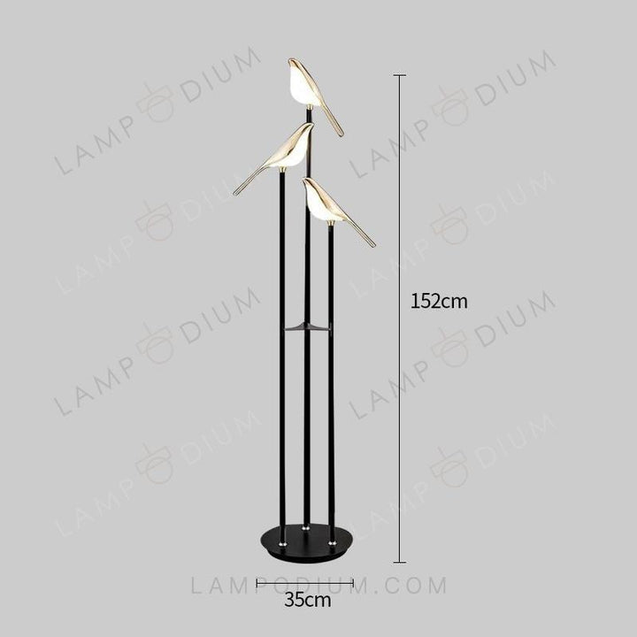 Floor lamp BIRDA