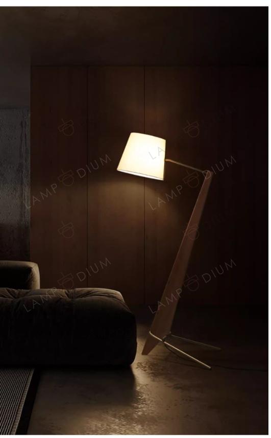 Floor lamp NATURA LEGNO