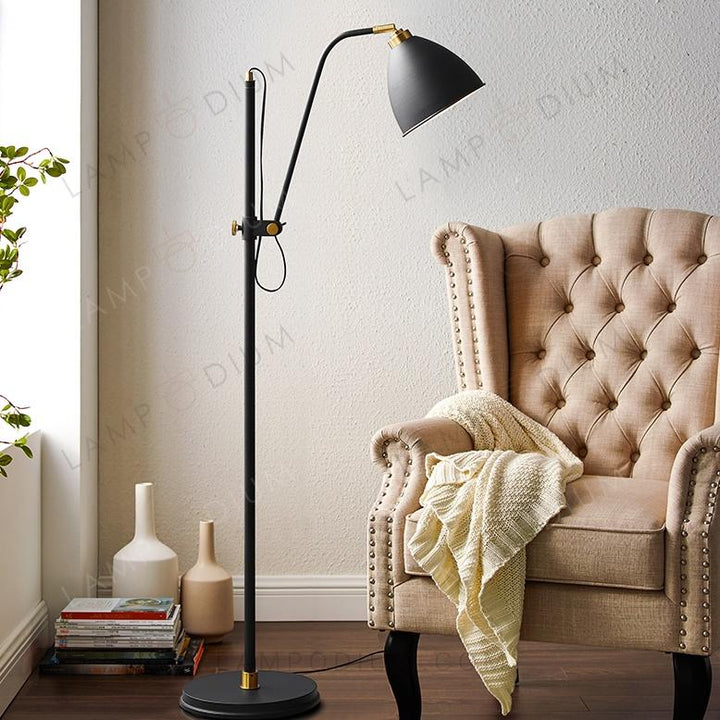 Floor lamp LANCE NERO