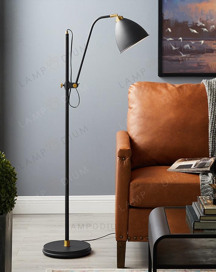 Floor lamp LANCE NERO