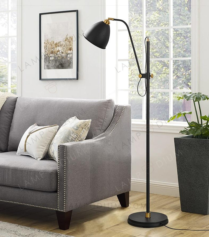 Floor lamp LANCE NERO