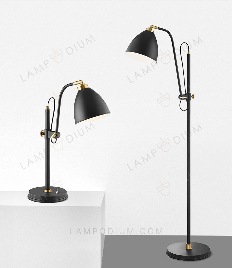 Floor lamp LANCE NERO