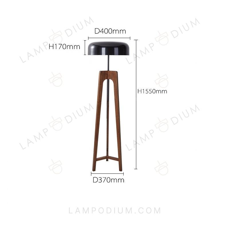 Floor lamp STUDYTORO