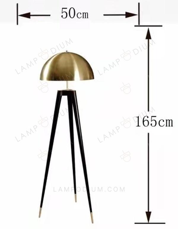 Floor lamp GOLD DOME A