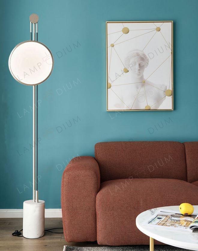 Floor lamp LUNARE MARMO