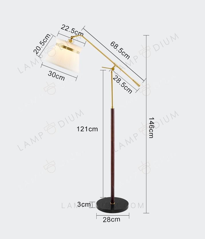 Floor lamp SUZIE PERFETTA