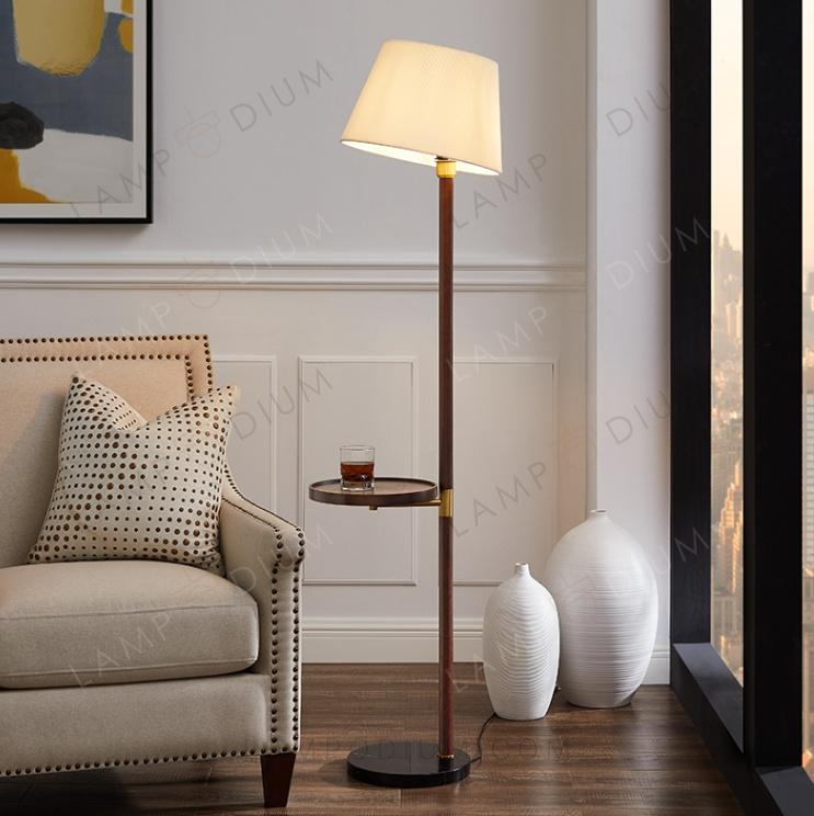 Floor lamp TAVOLO IN LEGNO